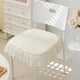 thumbnail image 5 of Linen and Cotton Dining Chair Cushion Cover Washable Seat Pad for Home Kitchen Vanity 1-Pack, 5 of 6