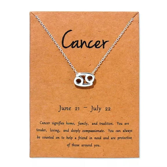 Fashion Constellation 925 Silver,Gold Necklace Pendant Party Jewelry Women