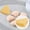Yellow, variant on Triangle Makeup Sponge Holder/ Cosmetic Blender Sponge Case/ Portable Breathable Washable Compact Cute Soft Protective Container for Travel Light Pink