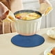 thumbnail image 4 of Tapete de Mesa Redondo, Individual Trenzado con Aislamiento Térmico, Tejido Antideslizante, 32 cm de Diámetro para Mesas de Comedor, Cocina, Uso en Cafeterías, 4 of 5