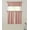 Blush, variant on Kate Aurora 3 Piece Room Darkening Rod Pocket Cafe Kitchen Curtain Tier & Valance Set