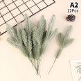 thumbnail image 1 of 12Pcs Christmas Tree Pine Branches For Christmas Party Decor  Gift Ornament, 1 of 5