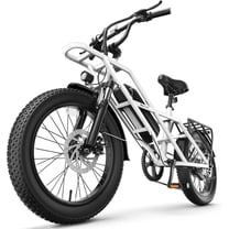 Baicycle A03 Peak 1200W Electric Bike, 20" Fat Tire All-Terrain Bikes, 48V 13Ah 28mph Ebike for Adults Full Suspension UL2849