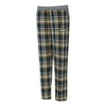 thumbnail image 2 of Women's Concepts Sport  Black New Orleans Saints Laney Plaid Tri-Blend Pants, 2 of 3
