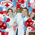 Nurses Week Decorations 126PCS Nurse Balloon Garland Arch Kit Nurses