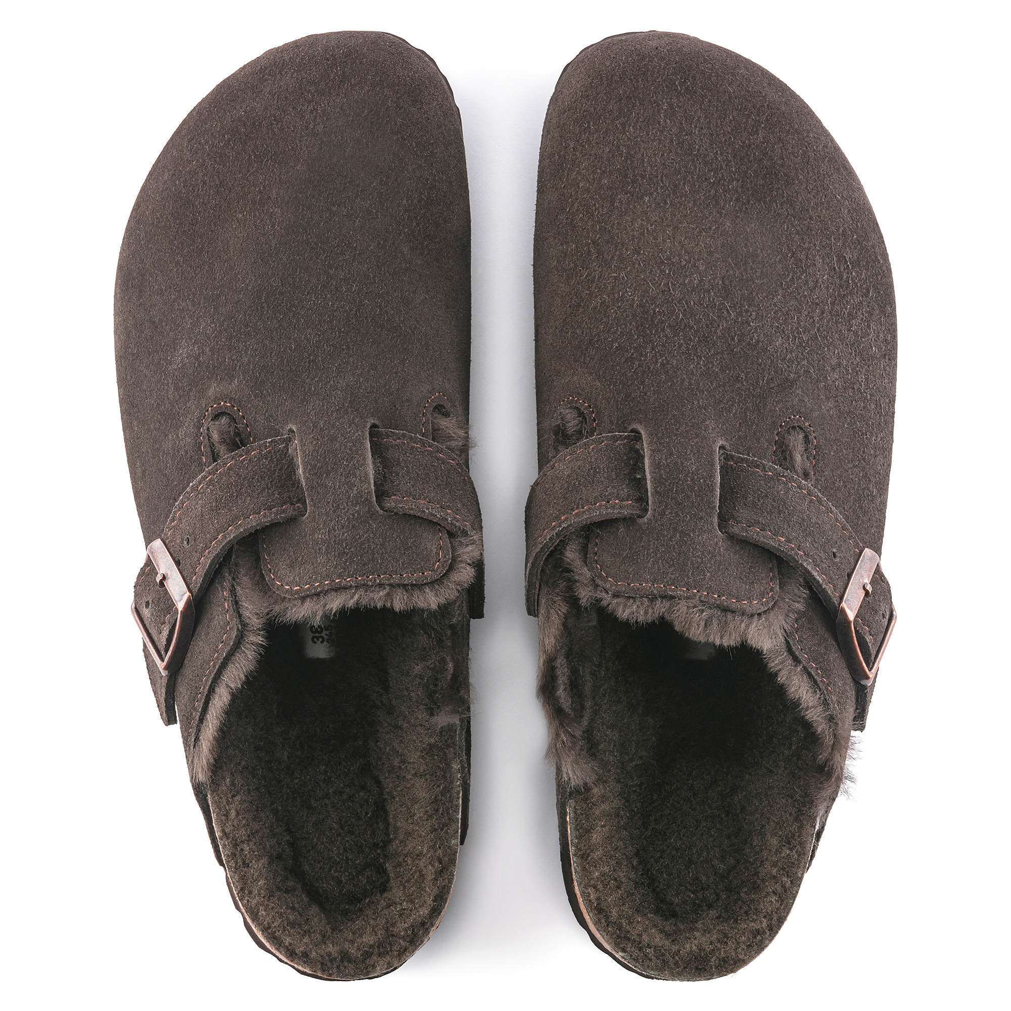 Birkenstock Women's Boston Oiled Leather EVA Single Buckle Clog Shoes