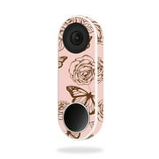 MightySkins NEHEL-Butterfly Garden Skin for Nest Hello Video Doorbell - Butterfly Garden
