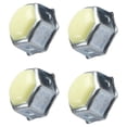 thumbnail image 3 of 4 Pcs Steering Lock Stop Nut Bolt Cap for Nissan Navara D22 98-06 40039-2S610, 3 of 11