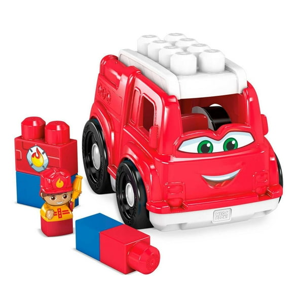 Coffret de construction Freddy le Camion de pompiers Mega Blocs