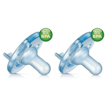 Philips Avent Soothie 3 Month and Up - Blue (Pack of 2)