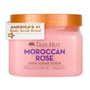 Tree Hut Shea Sugar Scrub Moroccan Rose, 18oz