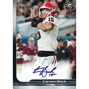 2024 Pulse Premiere Football -4 On Card Autographs Per Box- Travis Hunter, Carson Beck