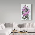 thumbnail image 3 of Trademark Fine Art 'Pink Sweet Pea' Canvas Art by Carol J Rupp, 3 of 3