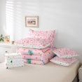 thumbnail image 6 of Manfei Cute Animals 7-Piece Twin Bedding,Christmas Print Bedding Comforter Set,Xmas Reversible, 6 of 7