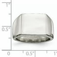thumbnail image 5 of Stainless Steel Polished Ring, 5 of 9