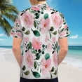 thumbnail image 6 of High Quality Hawaiian Shirts for Men Short Sleeve Aloha Beach Shirt Floral Summer Casual Button Down Shirts Blouses GE2533, 6 of 7