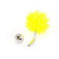 thumbnail image 2 of Belly Button Ring Navel Piercing with Spike Silicone Ball, 2 of 11