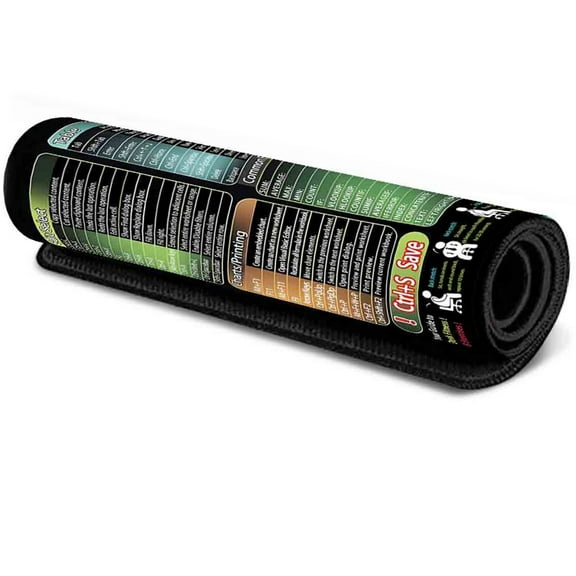 Waterproof Excels Word Cheats Sheet Desk Pad with NonSlip Surfaces for Office