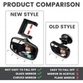 thumbnail image 2 of KERHAND 360° Baby Car Mirror for Baby Rear Facing, Rear View Car Seat Mirror for child Safety, Car Rear Mirror Accessories for Toddler-Just Adjust the Angle without Tightening the Knob (BPA-Free), 2 of 5