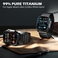 thumbnail image 2 of Correa de titanio para Apple Watch Ultra 2/Ultra 49 mm LULULOOK, 2 of 7