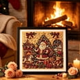 thumbnail image 3 of IPEWLEX Christmas Theme Full Round Drill Diamond Art Kit for Wall Decor & Holiday Gift, Vintage Holiday Patterns with Layered Visual Effect, Easy for Beginners, Includes Tools & Extra Beads, 3 of 7