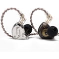 thumbnail image 4 of KZ ZS10 Pro, 4BA+1DD 5 Driver in Ear Monitor, Auriculares con cable HiFi, Auriculares para juegos, Auriculares híbridos IEM con placa frontal de acero inoxidable, Cable desmontable de 2 pines (sin mic, 4 of 5
