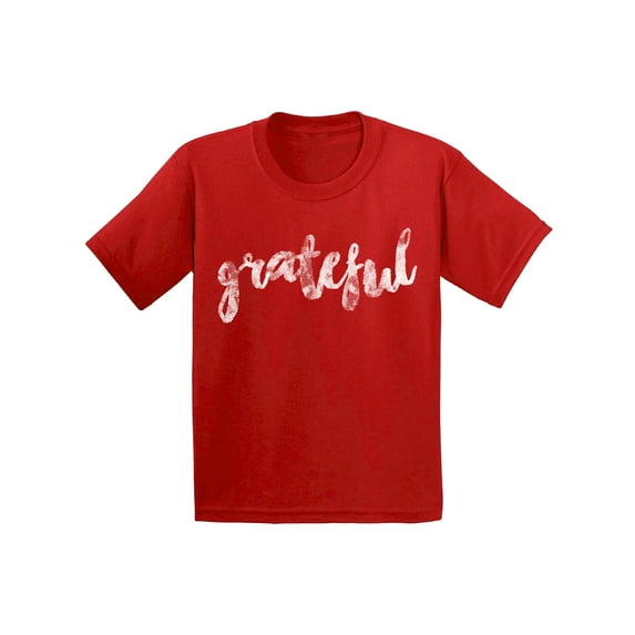 Awkward Styles Happy Thanksgiving T-Shirt Grateful Kids T Shirts