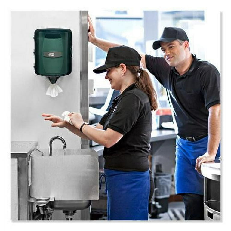 Centerfeed Hand Towel Dispenser, 10.13 x 10 x 12.75, Smoke Centerfeed Hand Towel Dispenser, 10.13 x 10 x 12.75, Smoke