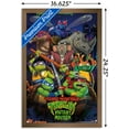 thumbnail image 3 of Teenage Mutant Ninja Turtles: Mutant Mayhem - Group Wall Poster, 14.725" x 22.375" Framed, 3 of 6