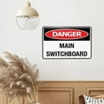 thumbnail image 6 of Main Switchboard Tin Sign Warning Metal Sign Vintage Sign Wall Decor for Home Farm Bar Coffee Shop Club Decoration 8x12 Inch, 6 of 7