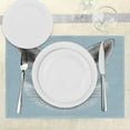 thumbnail image 3 of Ambesonne Animal Place Mats Set of 4, Fluffy Forest Creature, Standard Size, Pale Blue, 3 of 6