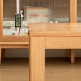 thumbnail image 3 of Natural Oak Wood for Dining Bench Table Bench for Living Room, 3 of 6