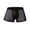 Black, variant on Odeerbi Mens Boxer Briefs 2025 Valentine's Day ice silk sexy print flat angle hollowed out underwear Black