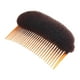 thumbnail image 3 of Inserciones de , pinza para el pelo, fabricante de moños, volumen bouffant, peineta para el pelo de boda, estilismo Marrón, 3 of 8