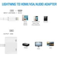 Apple MFi Certified Lightning to HDMI Adapter, 1080P AV Sync for iPhone