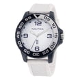 thumbnail image 1 of Reloj Nautica N83 Finn World 3 Manecillas Caratula Blanco y Correa Blanca 45 mm NAPFWS301, 1 of 3