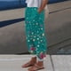 thumbnail image 1 of WILLBEST Pantalones Casuales de Lino Ligeros para Mujer, Cintura Alta con Bolsillos, Cómodos, Blancos, Holgados, para Uso Diario. Mediana, 1 of 3