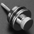 thumbnail image 4 of 6Pcs Non-Slip Guitar Strap Lock Guitar Belts Buckle Button Thread for Acoustic Electric Guitar Strap Parts Silver, 4 of 8