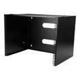 thumbnail image 1 of StarTech.com 8U Wall Mount Patch Panel Bracket - 12 inch Deep - 19" Patch Panel Rack for Shallow Network Equipment- 80lbs Capacity (WALLMOUNT8), 1 of 8