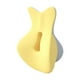 thumbnail image 1 of Almohada de espuma viscoelástica para la espalda con soporte para el cuello para conducir y dormir Amarillo, 1 of 9