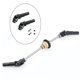 thumbnail image 5 of Piezas de Recambios de Accesorios Del Eje Delantera Del Accionamiento Del Coche Del Coche de 2pcs para WPL para para Las Piezas de Reemplazo de a Negro Yotijar Eje de transmisión delantero RC, 5 of 9