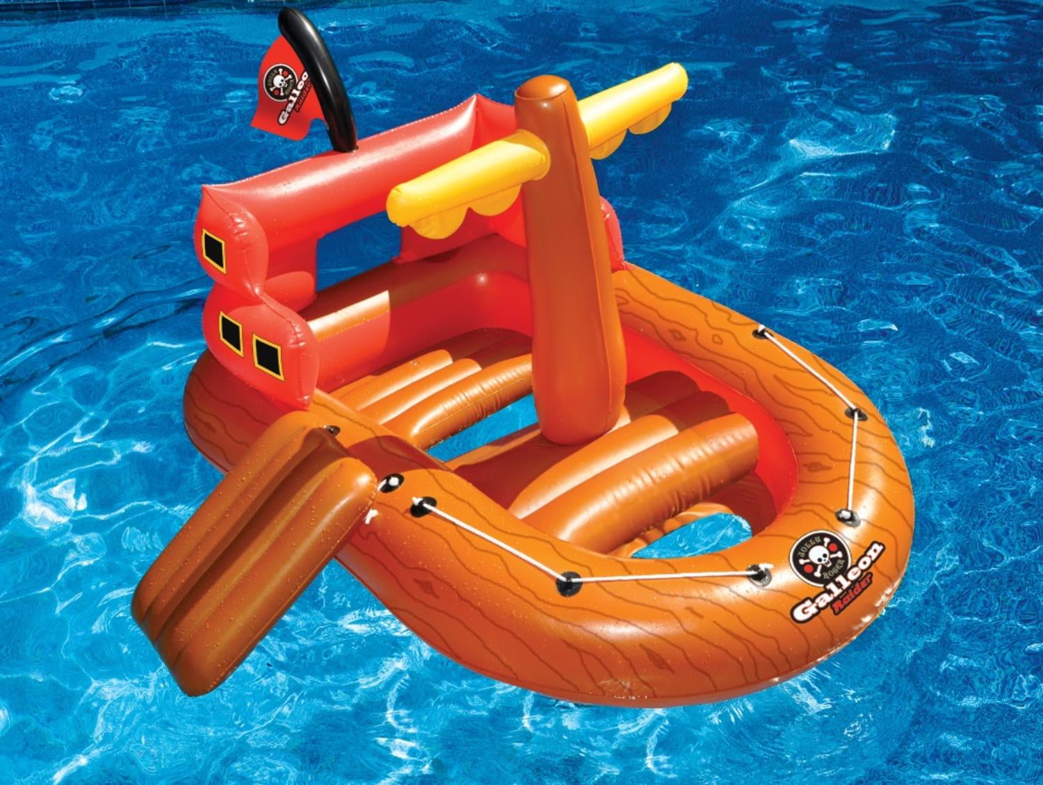 toy pirate ship that floats