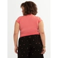 thumbnail image 3 of Jessica Simpson Women's and Women's Plus Eydie Tee, Sizes XS-4X, 3 of 6