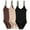 #3 Black Beige Brown 3 Pack, variant on SHAPEVIVA Women Shapewear Bodysuit Tummy Control Body Shaper Slimmer Seamless Briefer