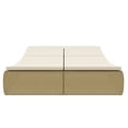 thumbnail image 3 of vidaXL Outdoor Lounge Bed Poly Rattan Beige, 3 of 5