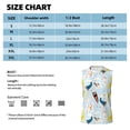 thumbnail image 5 of Yiaed Japanese Carps Print Men's Singlet Vests Summer Running Muscle Tank Tops Gym Undershirt Round Neck Sleeveless for man, 5 of 5