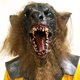 thumbnail image 3 of Máscara de látex de hombre lobo aterradora y realista para Halloween, 3 of 5