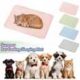 thumbnail image 2 of Dog Cooling Mat,Kennel Ice Silk Portable & Washable Summer Pet Self Custom Cooling Bed Blanket Crate Sleep Mat for Kittens & Small Dogs, Perfect for Crates, Beds & Sofas, 2 of 10