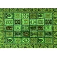 thumbnail image 1 of Ahgly Company Indoor Rectangle Abstract Green Modern Area Rugs, 8' x 12', 1 of 4