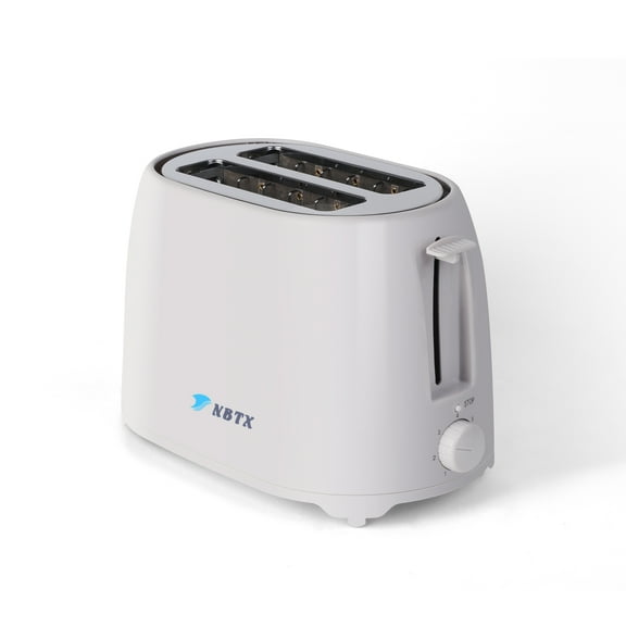 NBTX Toasters 2 Slice Wide Slot With 7-Shade Toast Settings, Slide-Out Crumb Tray, Auto-Shutoff, Faster Heating Speed, Toast Lift Perfect for Toasting Bread Bagels Waffles and Puff Pastry, Ash Gray